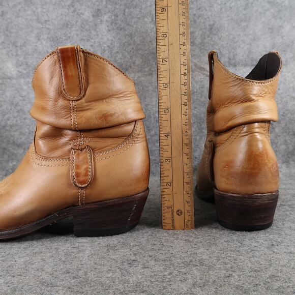 Old Gringo Boots Womens 6 Caido Ankle Bootie Western Leather Slouchy Snip Toe - Picture 7 of 16